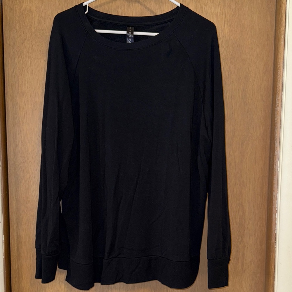 Interval Black Long Sleeve Sweatshirt Top XL